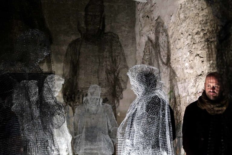 Edoardo Tresoldi. Le opere in memoria delle vittime di Corato