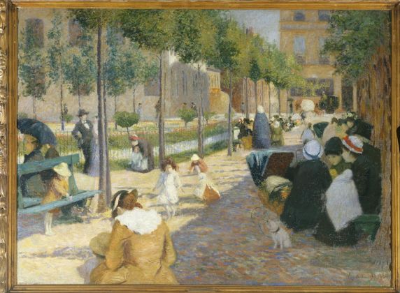 Federico Zandomeneghi, Place d’Anvers a Parigi, 1880 - Piacenza, Galleria d’Arte Moderna Ricci Oddi