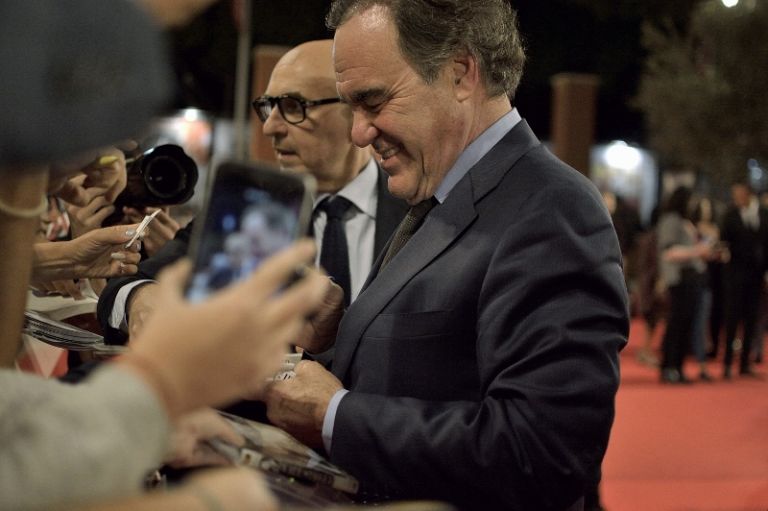 Festa del Cinema di Roma - Oliver Stone sul red carpet. Foto Lucilla Loiotile