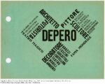 Fortunato Depero - Libro imbullonato