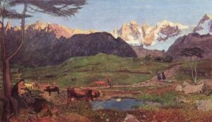 Giovanni Segantini, poeta della luce. Nei cinema il film sul pittore della montagna