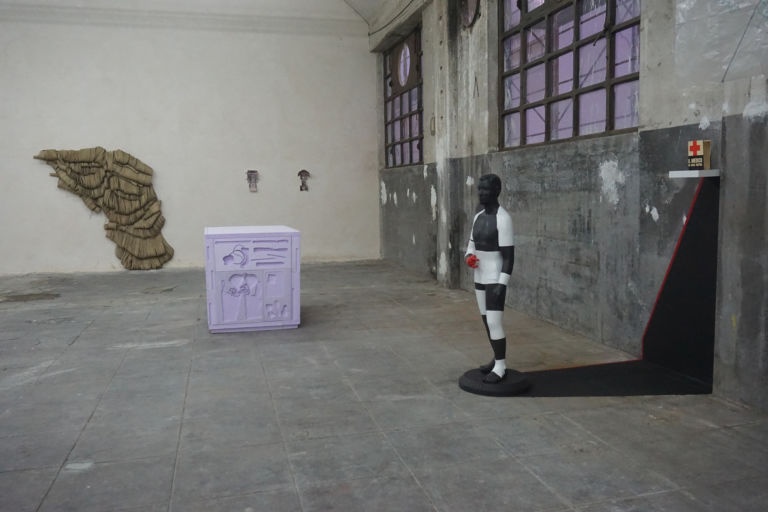 Haus der Kunst - exhibition view at Cantieri Culturali alla Zisa, Palermo 2016