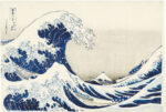 Katsushika Hokusai, La grande onda presso la costa di Kanagawa, dalla serie Trentasei vedute del monte Fuji, 1830-32 ca. - Honolulu Museum of Art