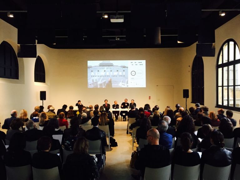 La conferenza stampa della mostra di Ai Weiwei da Camera a Torino