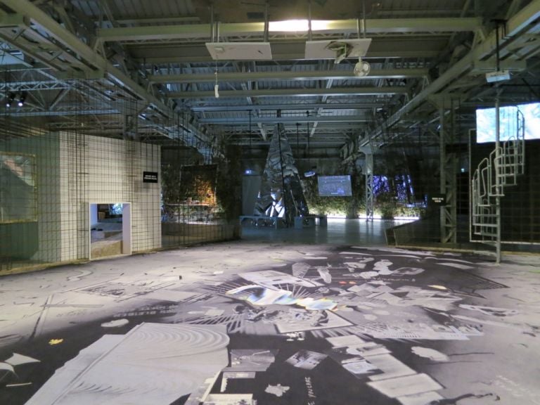 Laure Prouvost – GDM. Grand Dad’s Visitor Center - installation view at HangarBicocca, Milano 2016