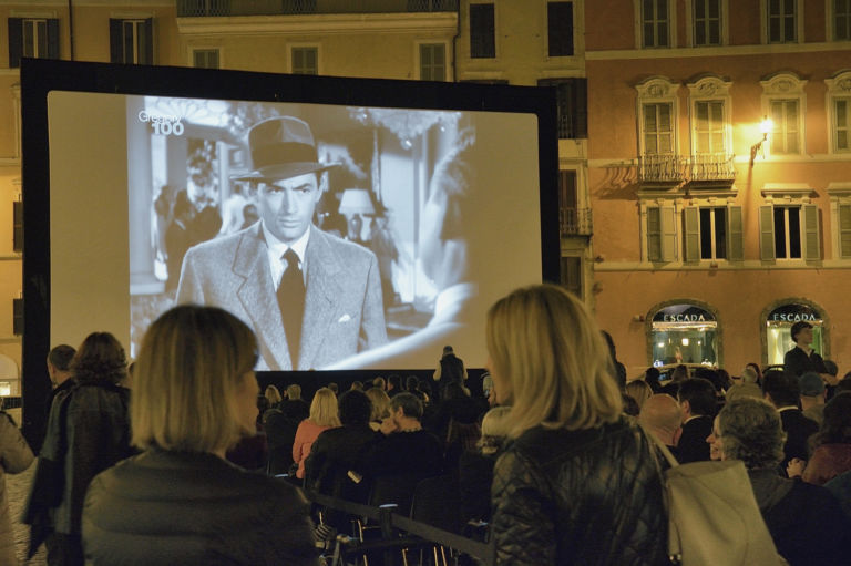 Le celebrazioni per Gregory Peck a Roma - foto Lucilla Loiotile