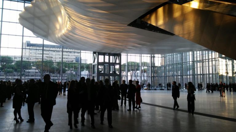 L'inaugurazione della Nuvola di Fuksas a Roma