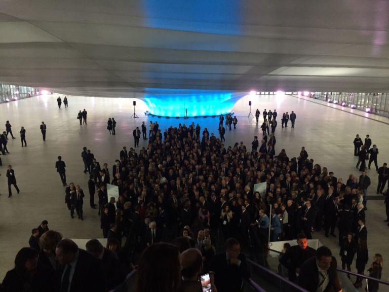 L'inaugurazione della Nuvola di Fuksas a Roma