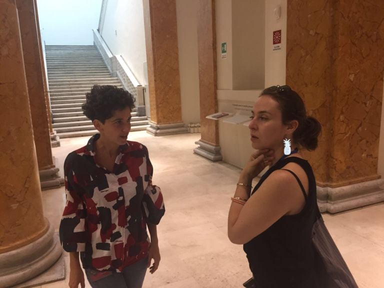 Luigia Lonardelli e Anna Franceschini, Quadriennale di Roma, Palazzo delle Esposizioni (courtesy Comin and Partners)