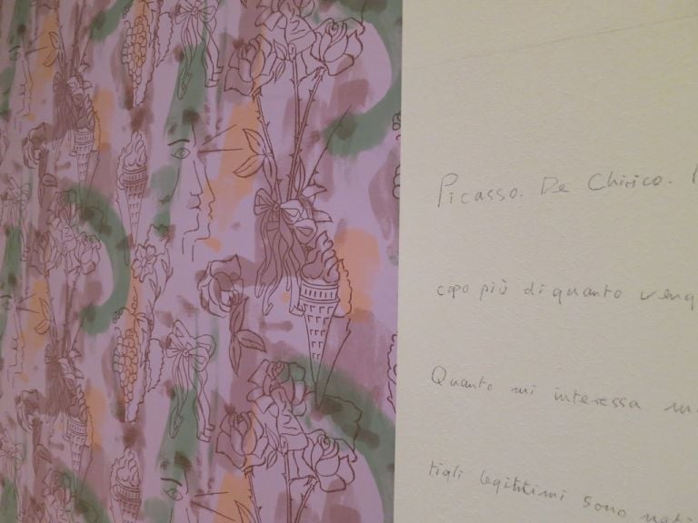 Marc Camille Chaimowicz – Maybe Metafisica - exhibition view at La Triennale, Milano 2016