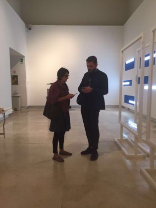 Matteo Lucchetti e Valentina vetturi, Quadriennale di Roma, Palazzo delle Esposizioni (courtesy Comin and Partners)