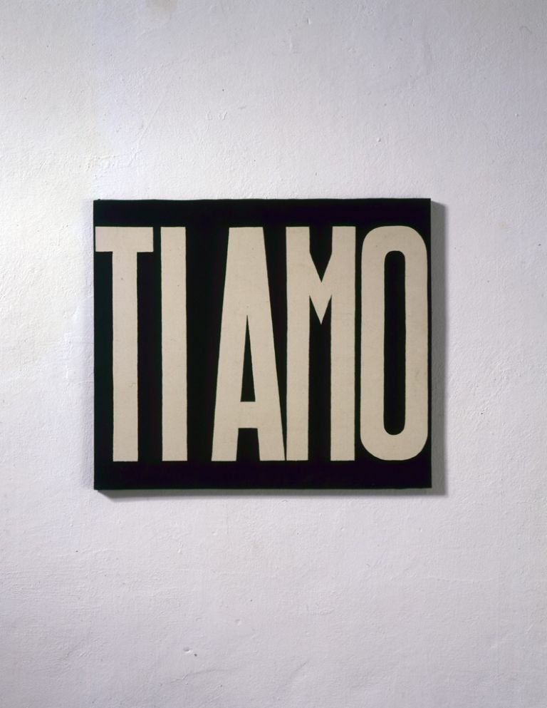 Michelangelo Pistoletto, Ti amo, 1965-66 - Cittadellarte - Fondazione Pistoletto, Biella - photo © Paolo Pellion