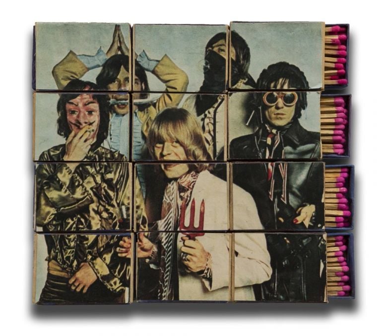 OHO Group (Marko Pogačnik), Rolling Stones Matchboxes, 1967 - Marinko Sudac Collection