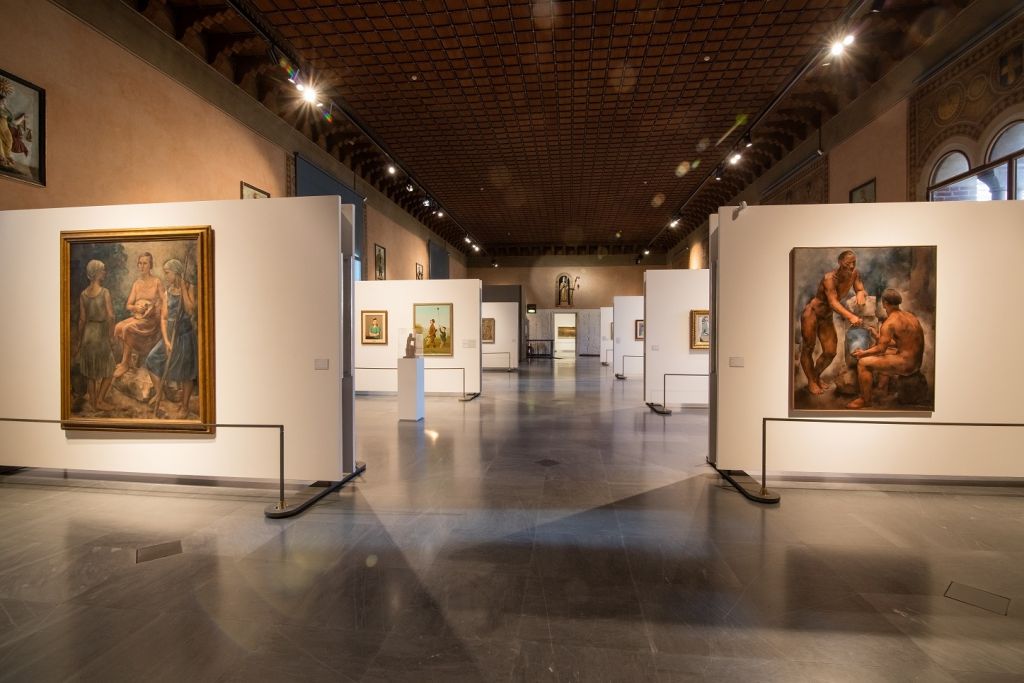 1000 persone in coda per scoprire i nuovi allestimenti della Galleria d’Arte Moderna Achille Forti di Verona. Ecco le immagini