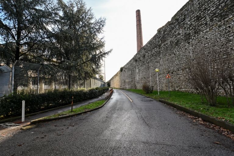 Parco Centrale di Prato - lato via Cavour via Carradori, all'orizzonte via S.Orsola - photo Luca Martinelli