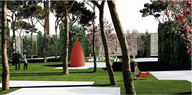 Parco Centrale di Prato. Il progetto di OBR Desvigne 8 800x398 Ecco come sarà il Parco Centrale di Prato degli architetti Paolo Brescia e Michel Desvigne