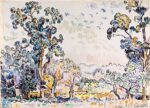 Paul Signac, Antibes, vue de La Salis, 1910 - Collezione privata - photo Maurice Aeschimann