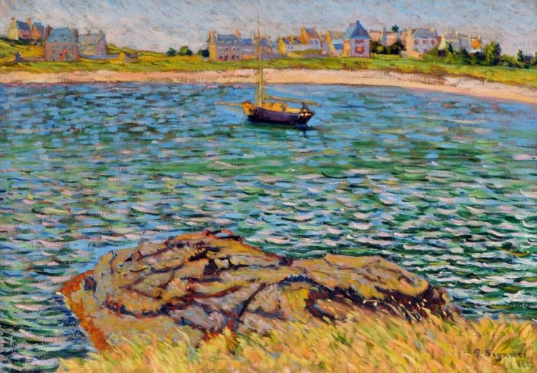 Paul Signac, Saint-Briac. Le Béchet, 1885 - Collezione privata - photo Maurice Aeschimann