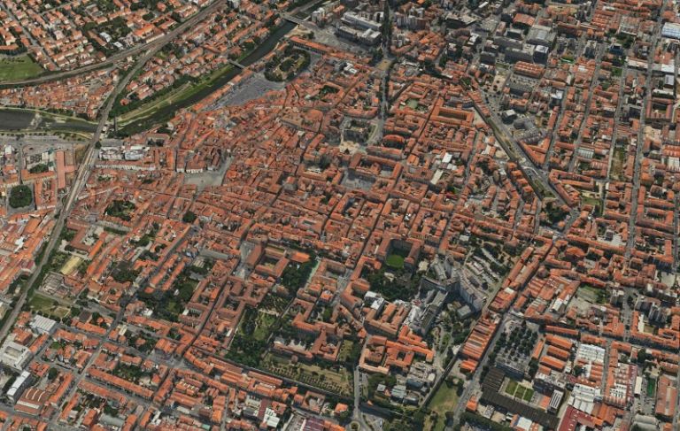 Prato vista dallalto 800x507 Ecco come sarà il Parco Centrale di Prato degli architetti Paolo Brescia e Michel Desvigne