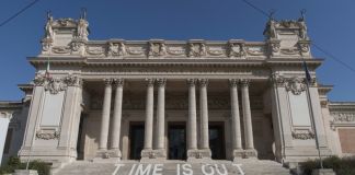 Roma, Galleria Nazionale d'Arte Moderna. Allestimento della mostra Time is out of joint. Foto Giorgio Benni