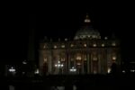 Roma, Piazza San Pietro. La nuova illuminazione di Osram. Foto Ofelia Sisca