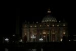 Roma, Piazza San Pietro. La nuova illuminazione di Osram. Foto Ofelia Sisca