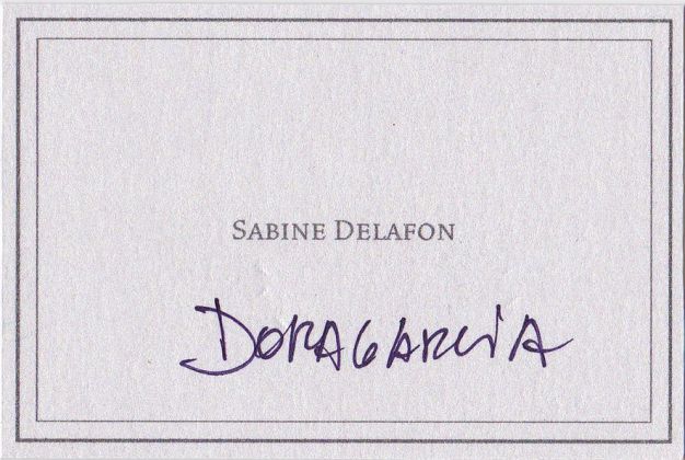 Sabine Delafon - Dora Garcia