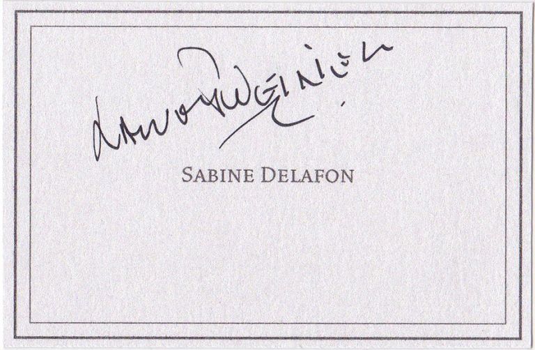 Sabine Delafon - Laurence Weiner
