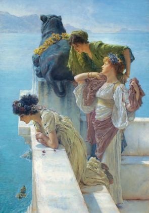 Sir Lawrence Alma-Tadema, Coign of Vantage, 1895, Collection of Ann and Gordon Getty