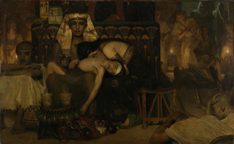 Sir Lawrence Alma-Tadema, The Death of the First-born, 1872, Rijksmuseum, Amsterdam – gift of the heirs of Sir Lawrence Alma-Tadema, 1912. Photo © Rijksmuseum, Amsterdam