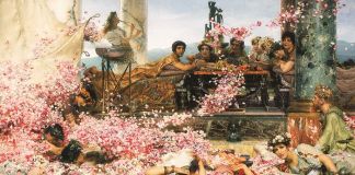 Sir Lawrence Alma-Tadema, The Roses of Heliogabalus, 1888, Colección Pérez Simón, Mexico. Photo © Arturo Piera