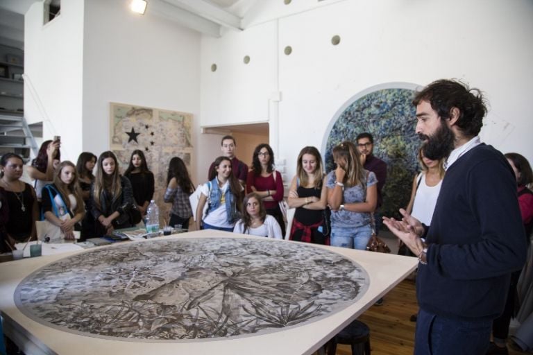 Studenti al Pastificio Cerere di Roma