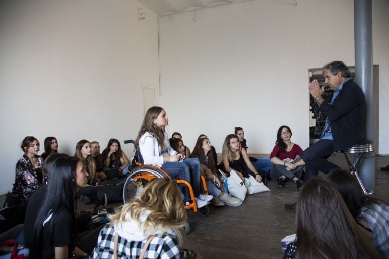 Studenti al Pastificio Cerere di Roma