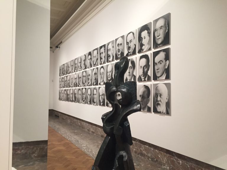 The Power of the Avant-Garde. Now and Then, Bozar, Bruxelles - Alexander Archipenko e sullo sfondo Gerhard Richter