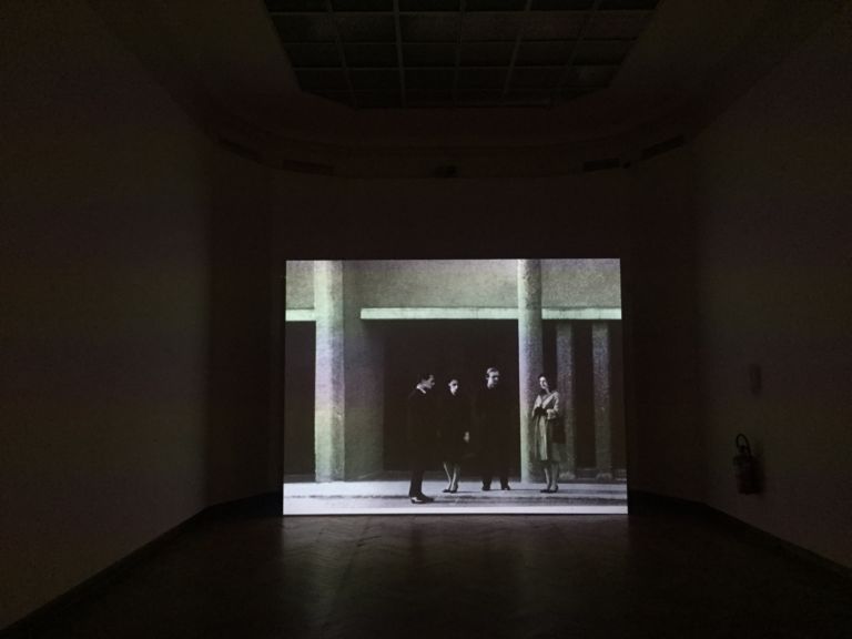 The Power of the Avant-Garde. Now and Then, Bozar, Bruxelles - David Claerbout, Four Persons Standing