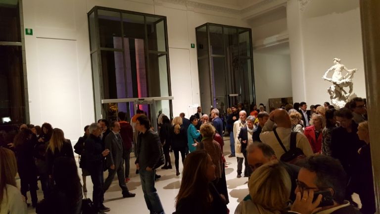 Time is out of joint. L'opening della mostra alla GNAM di Roma