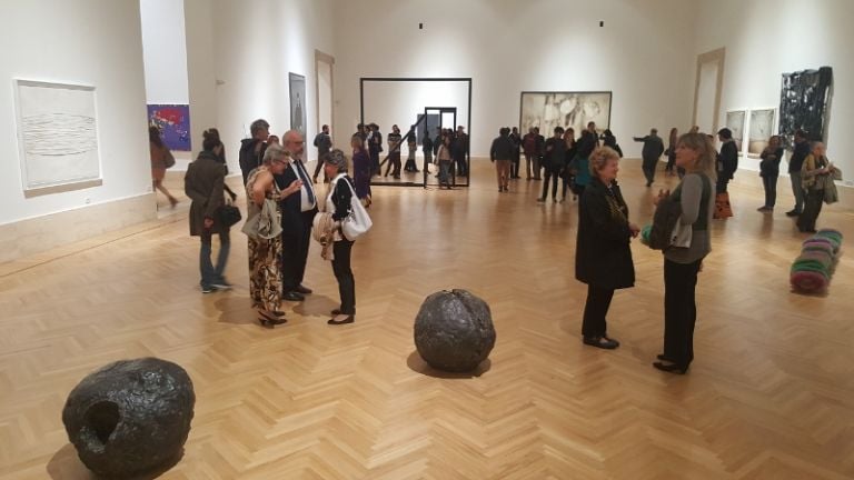 Time is out of joint. L'opening della mostra alla GNAM di Roma