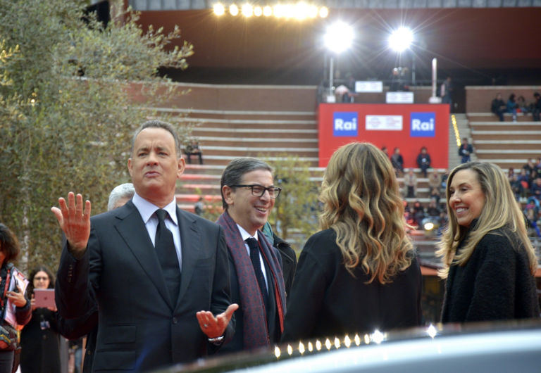 Tom Hanks alla Festa del Cinema di Roma - foto di Lucrezia Loiotile