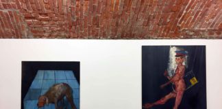 Valerio Adami - exhibition view at Fondazione Marconi, Milano 2016