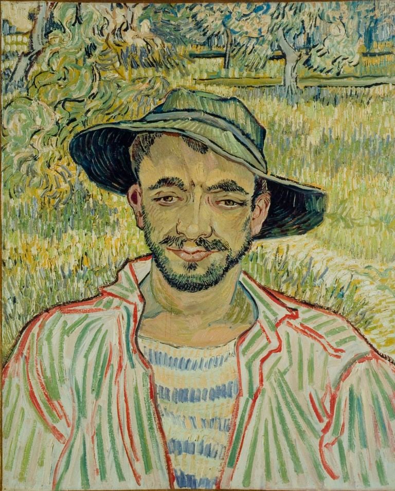 Vincent van Gogh – Il giardiniere 1889. Galleria Nazionale d’Arte Moderna e Contemporanea Roma. Foto Silvio Scafoletti 170 artisti per la nuova mostra alla Galleria Nazionale d’Arte Moderna di Roma. Le immagini in anteprima