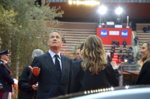 Festa del Cinema di Roma. Premiato Tom Hanks che attacca Donald Trump