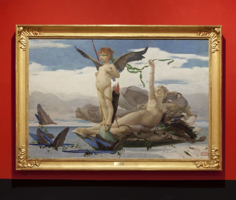 Édouard Toudouze, Eros e Afrodite, 1872 - ph. Daniele Molajoli