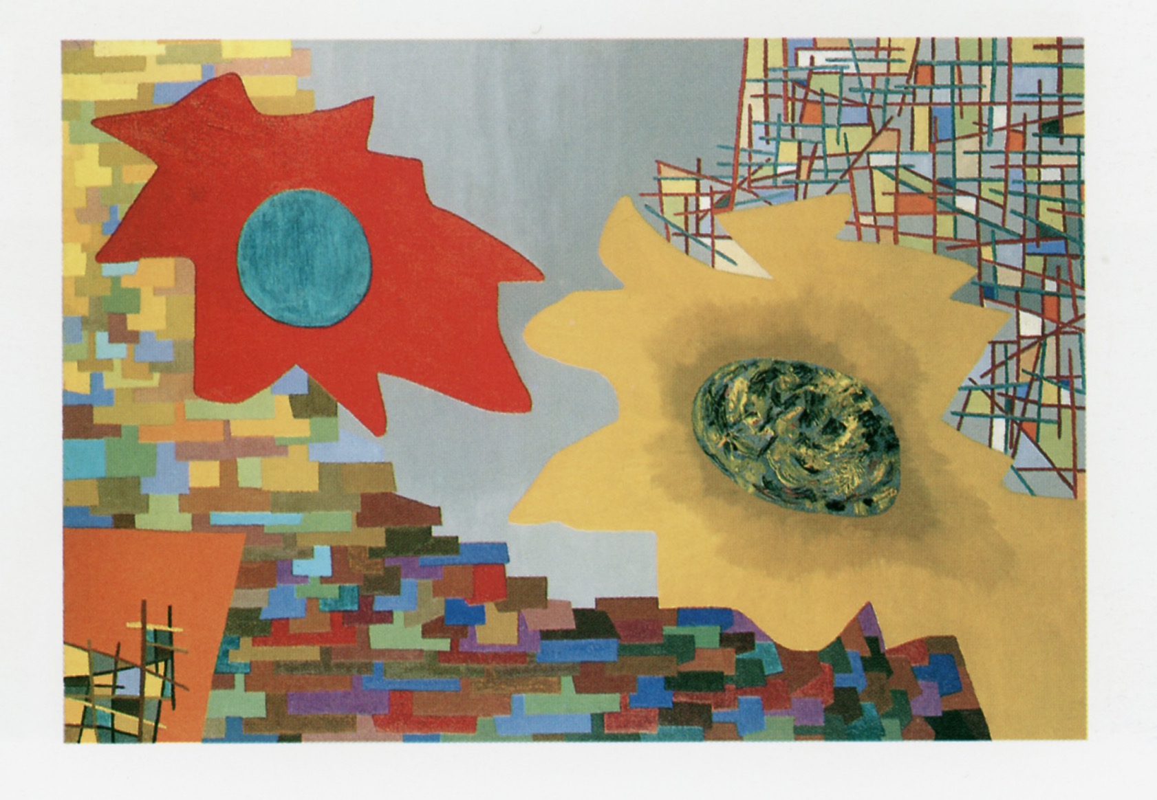 Achille Perilli, Grande spazio sincreto, 1951 - collezione dell’artista