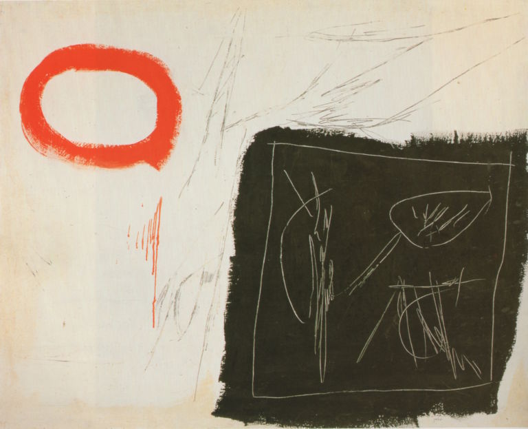 Achille Perilli, Il sigillo, 1960 - collezione Nadja Perilli, Viterbo