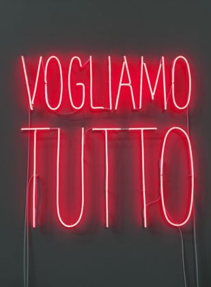 Alfredo Jaar, Vogliamo tutto, 2016 - courtesy Lia Rumma, Milano-Napoli