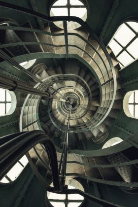 Alvaro Urbano, I, 2016, Installation view, Mole Antonelliana - courtesy of Treti Galaxie and Museo Nazionale del Cinema di Torino - photo Delfino Sisto Legnani
