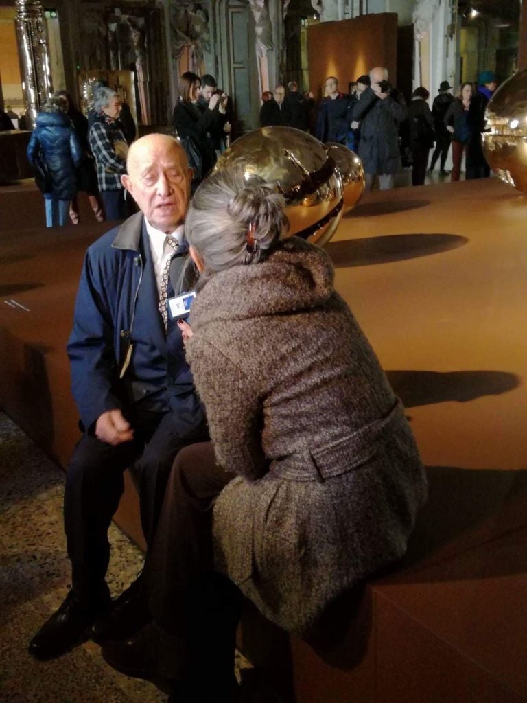 Arnaldo Pomodoro, Palazzo Reale, Milano