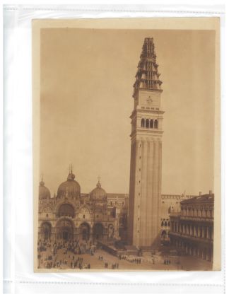 Augusto Tivoli, Fasi conclusive della ricostruzione, 1912, Collezione privata © Claudio Franzini