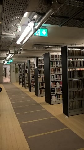 Biblioteca Universitaria Centrale di Trento, progettata da Renzo Piano