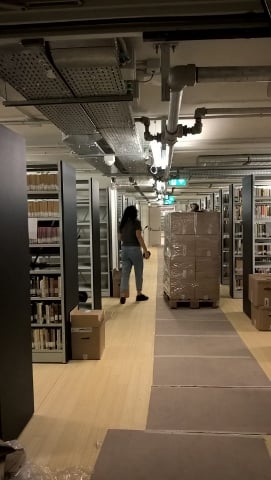 Biblioteca Universitaria Centrale di Trento, progettata da Renzo Piano